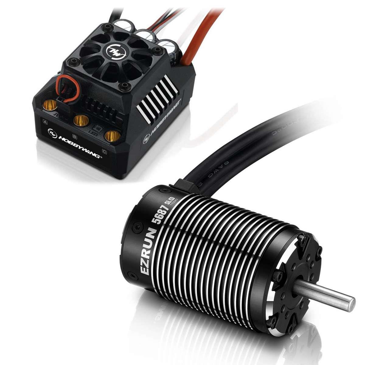 Hobbywing Combo Ezrun MAX6 SL 5687 1100KV Sensorless Waterproof ESC