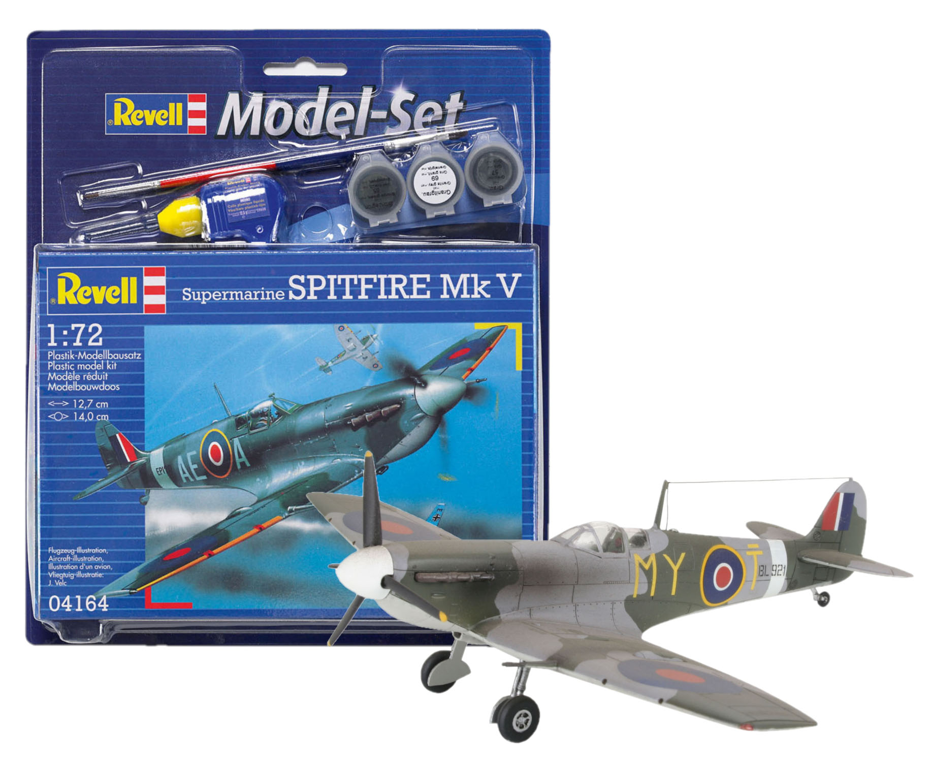 Revell Supermarine Spitfire Mk V Model-Set 1/72
