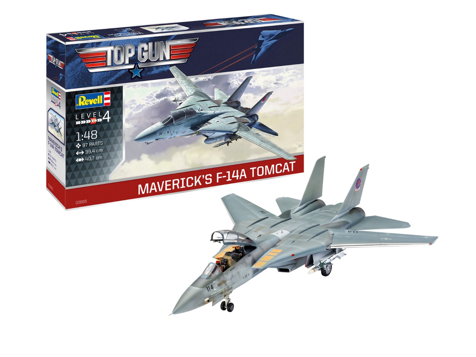 Revell Top Gun Maverick's F-14A Tomcat 1/48
