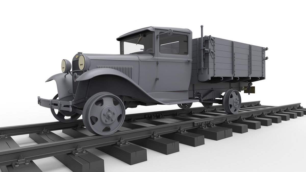 MiniArt 1,5 Ton Railroad Truck AA Type 1/35