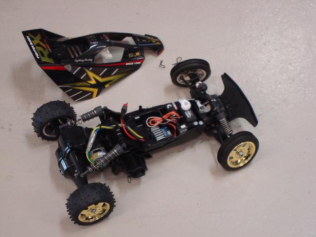 Demo Tamiya Fighter Buggy RX Memorial Build (DT-01) 1/10 RTR