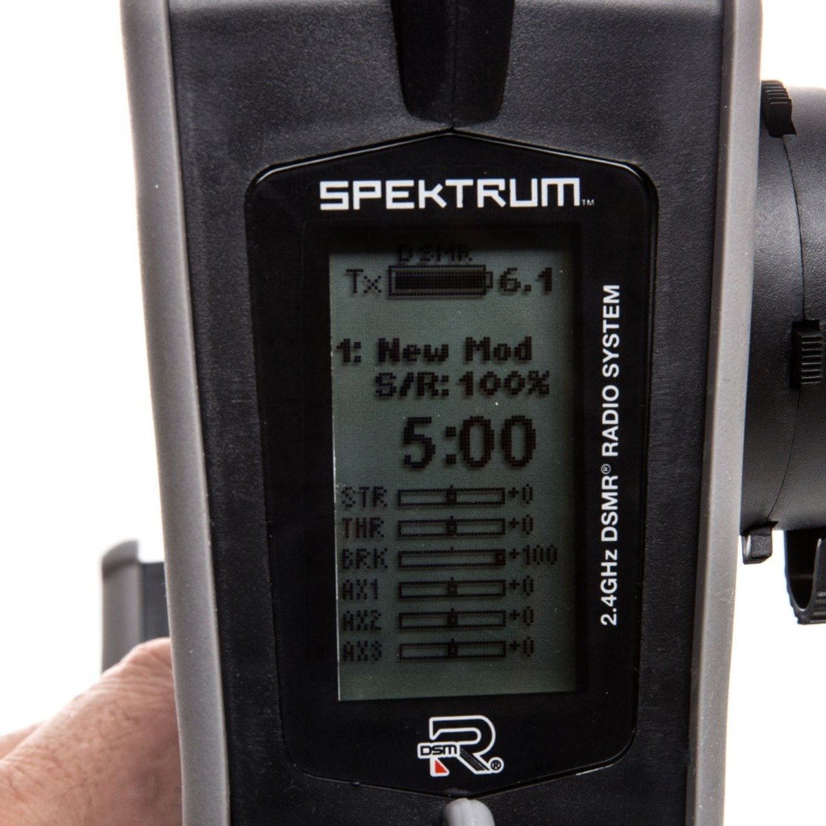 Spektrum DX5 Rugged 2.4GHz DSMR Zender met SR515 Ontvanger