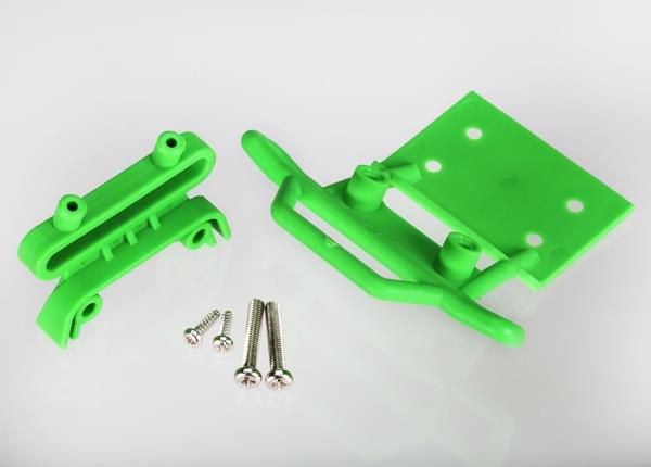 Traxxas Bumper front / bumper mount front / 4x23mm RM (2)/ 3x10mm