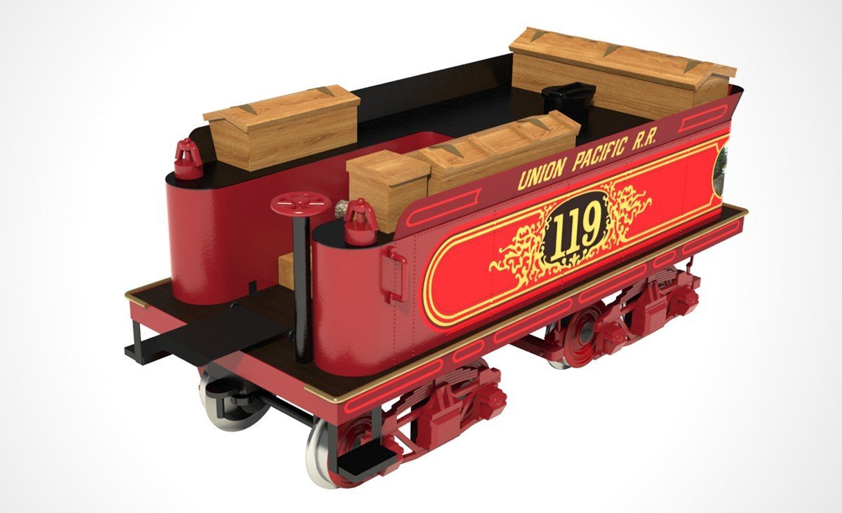Occre Rogers 119 Wooden Train Kit 1/32