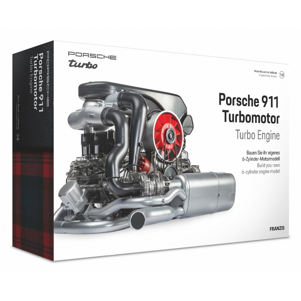Franzis Porsche 911 Turbo Engine Kit 1/3