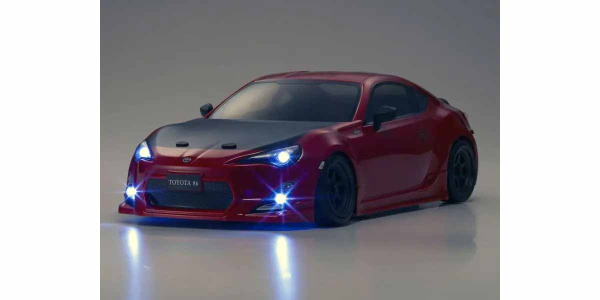Kyosho Fazer D2 Toyota 86 GT Tuned Ver. Red Drift Readyset 1/10