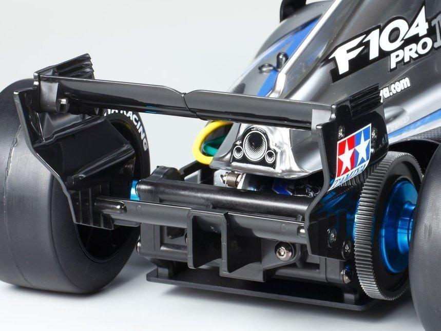 Tamiya F104 PRO II with body Formula one R/C Car Kit 1/10
