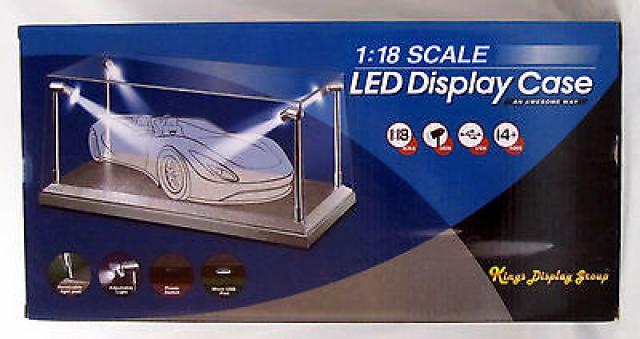 Triple 9 LED Display Case 1/18