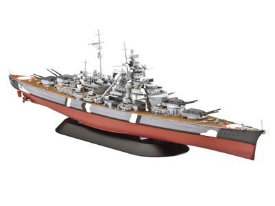 Revell Battleship Bismarck 1/700