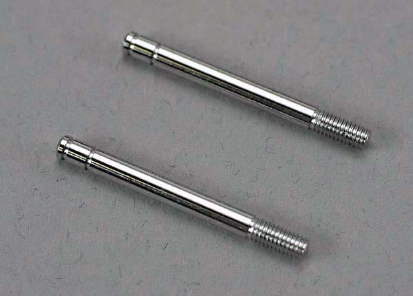 Traxxas Shock shafts steel chrome finish (32mm) (2)