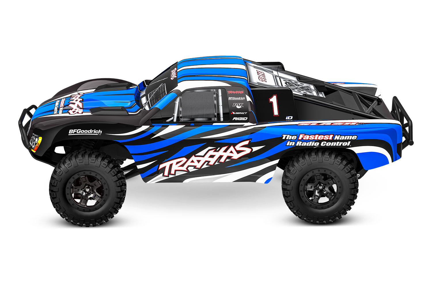 Traxxas Slash 2WD Brushed HD with USB-C Blue X 1/10