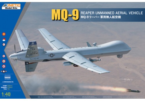 Kinetic MQ-9 Reaper Unmanned Aerial Vehicle 1/48