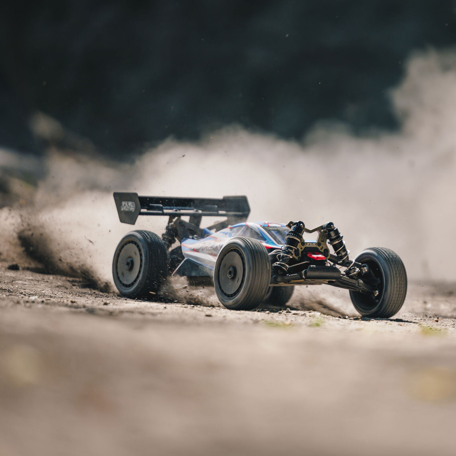Arrma TLR Tuned TYPHON 6S 4WD BLX RTR, Red/Blue Buggy 1/8