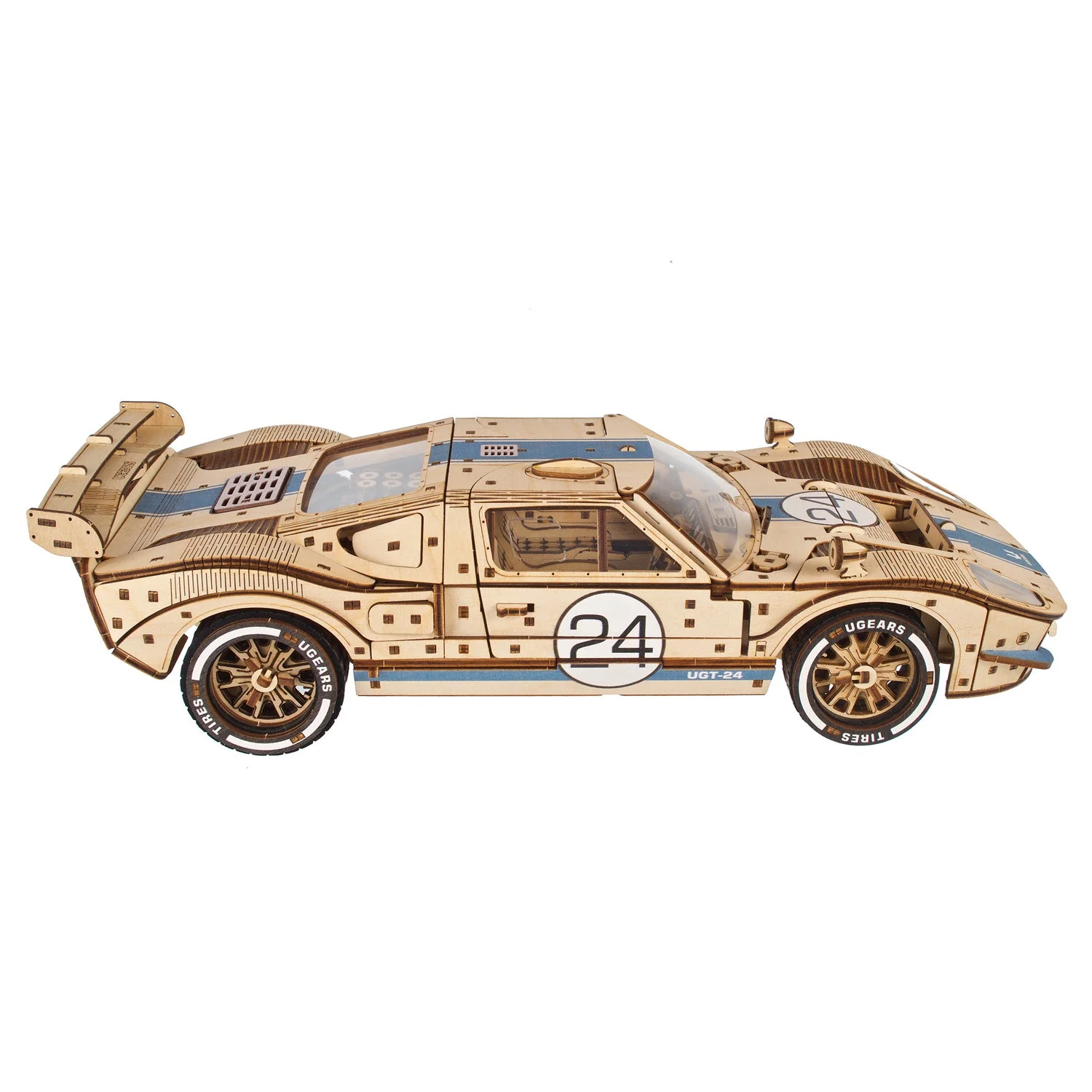 U-Gears UGT-24 Endurance Racer Car Model  mechanisch houten bouwpakket