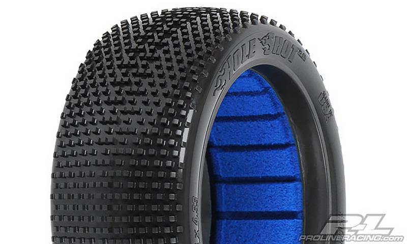 Proline 1/8 Hole Shot 2.0 S3 Tires (2) for Buggy F/R