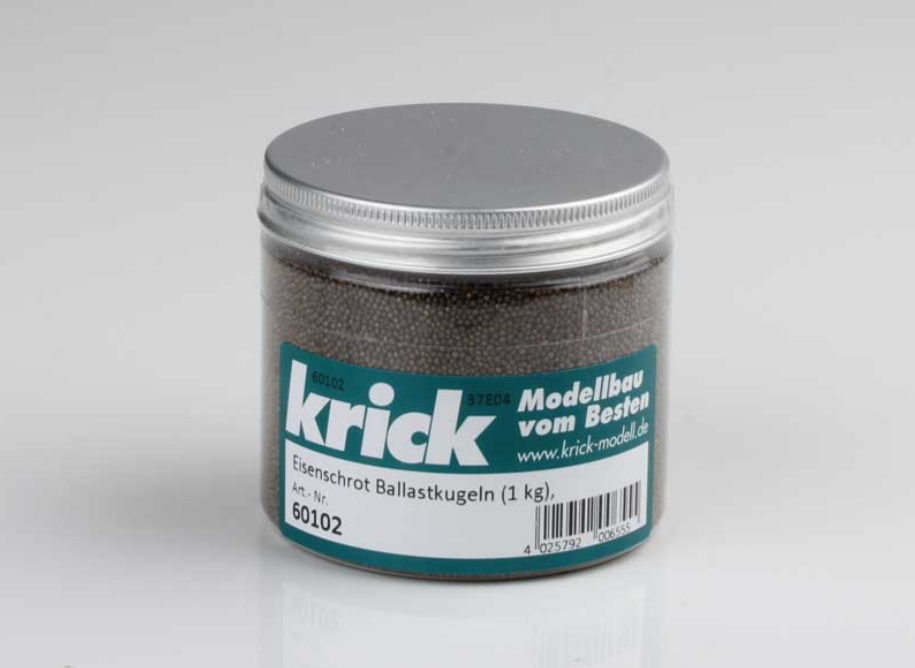 Krick Ballast Balletjes (ijzerhagel) 1kg