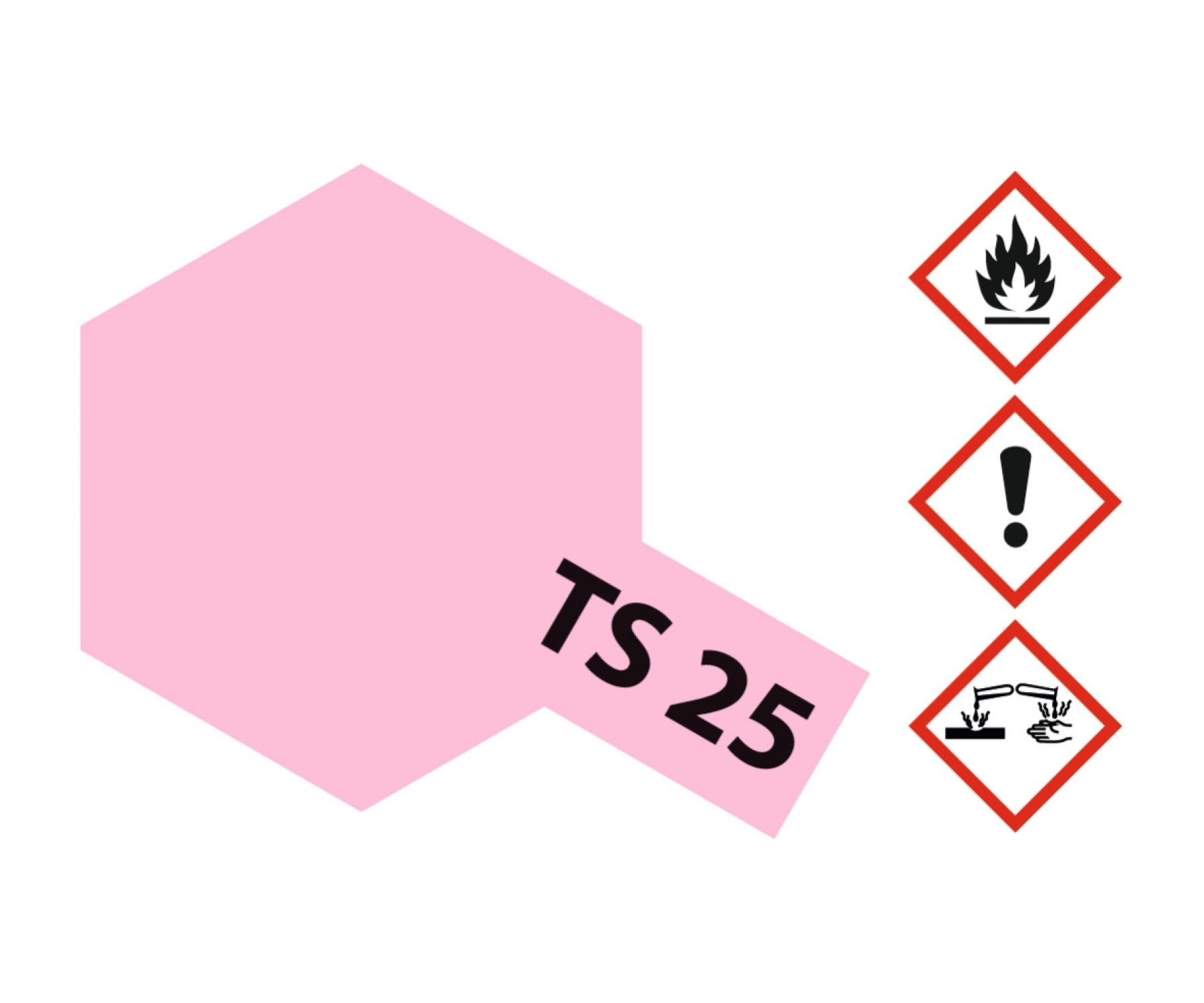 TS25 Spray Pink brilliant 100ml Tamiya