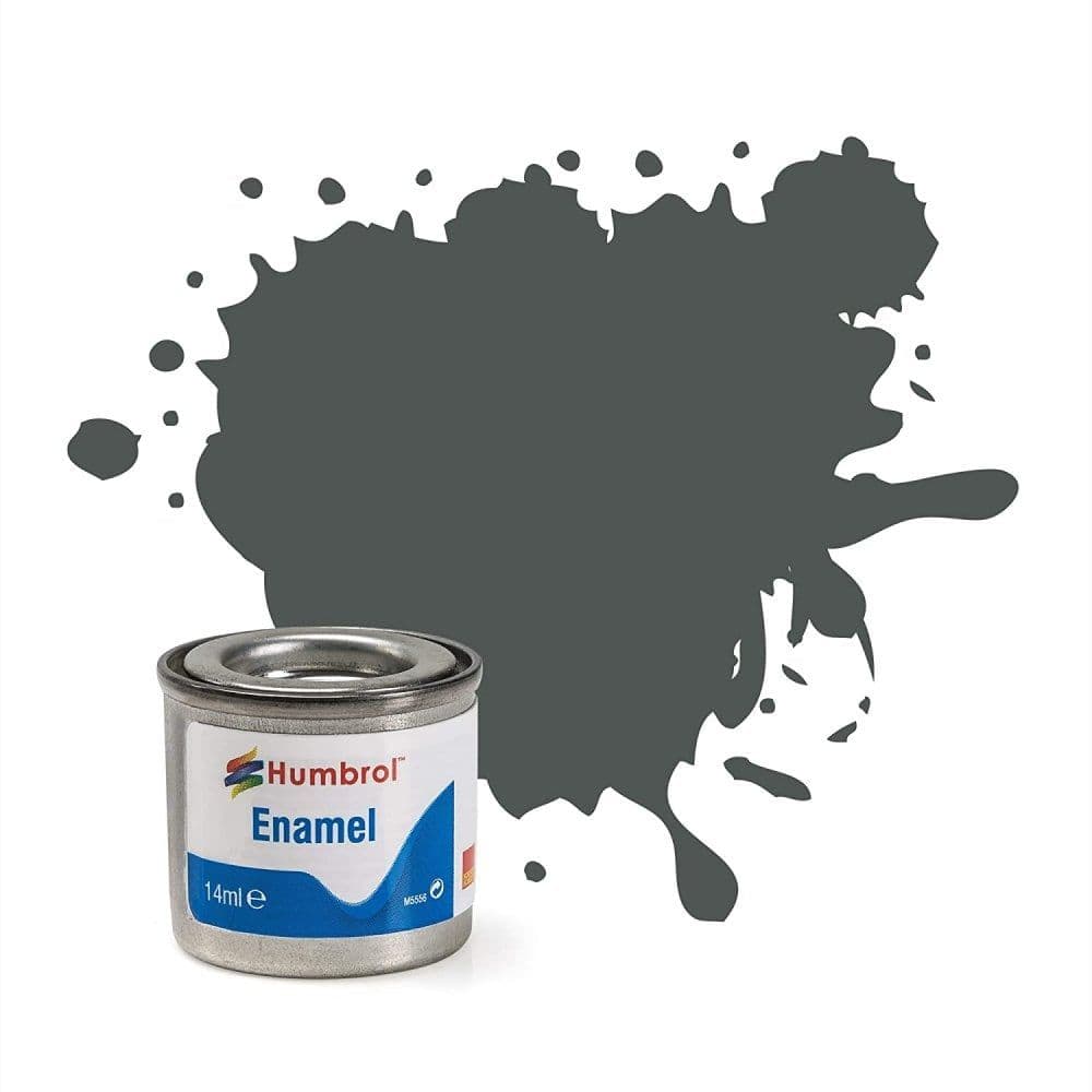 27 Sea Grey enamel flat 14ml Humbrol