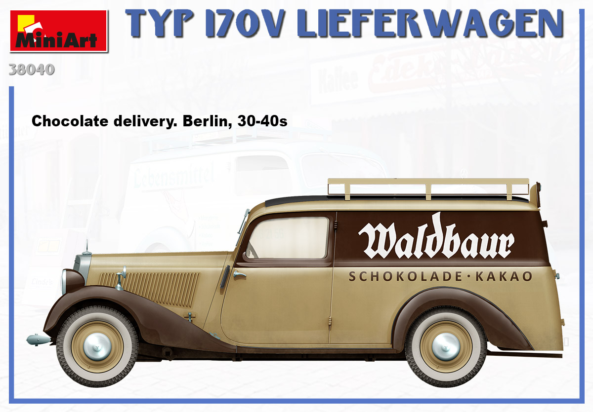 MiniArt TYP 170V Lieferwagen 1/35