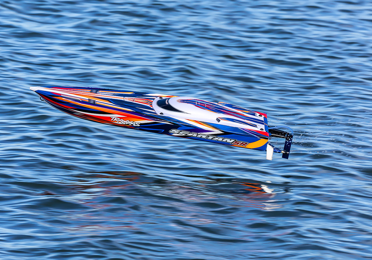 Traxxas Spartan SR36 Brushless Race Boat TQi TSM RED
