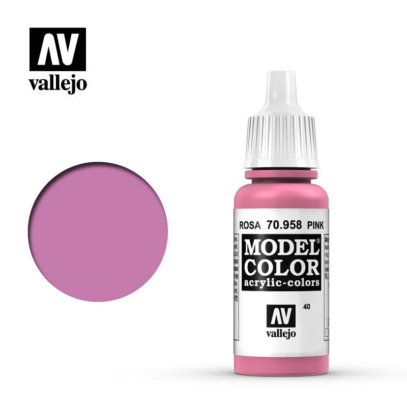 70958 Vallejo Pink Model Color 17ml