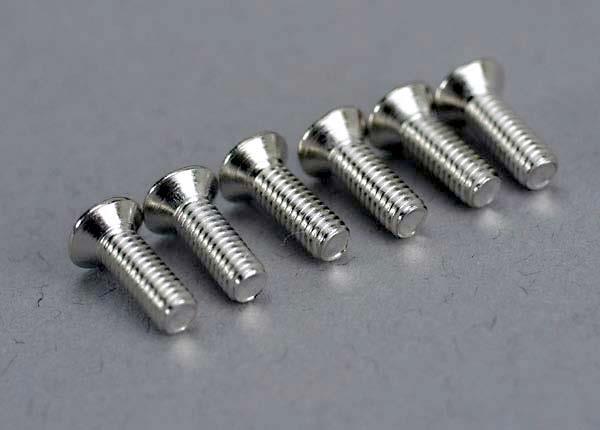 Traxxas Screws 2.6x8mm countersunk machine (6)