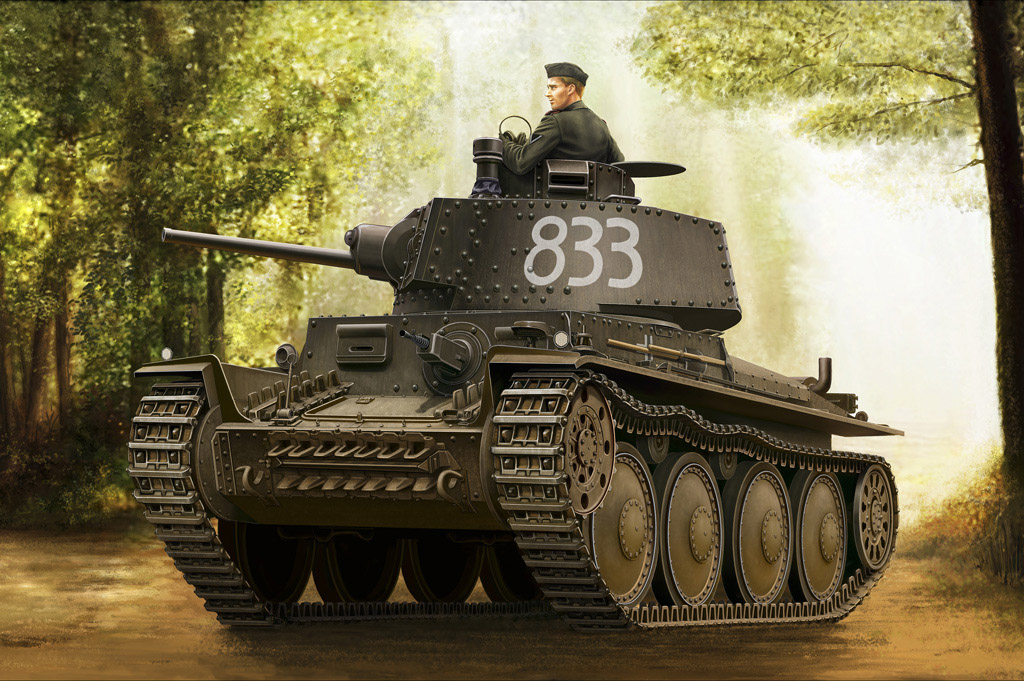 HobbyBoss German Panzer Kpfw.38t Ausf.E/F 1/35
