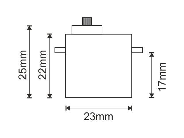 Master S2112 Servo / 500mm Kabel