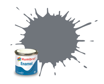 164 Dark Sea Grey enamel satin 14ml Humbrol