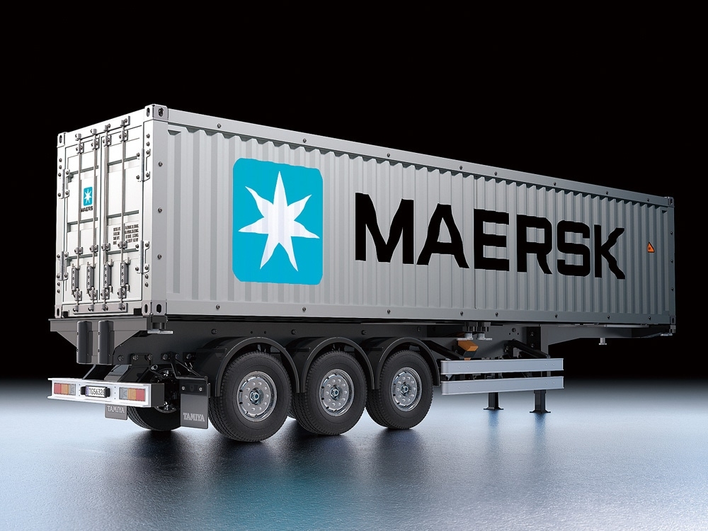 Tamiya 40-Foot Semi-Trailer MAERSK Kit 1/14