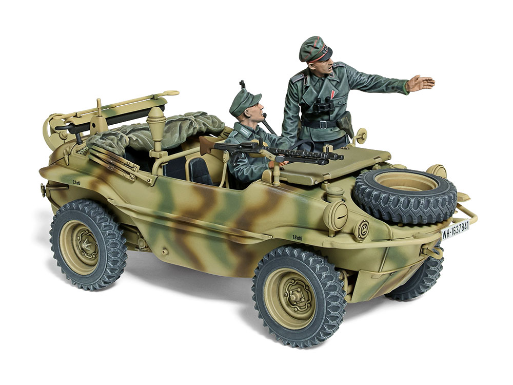 Tamiya German Schwimmwagen Type 166 (Wide Wheel Version) 1/35