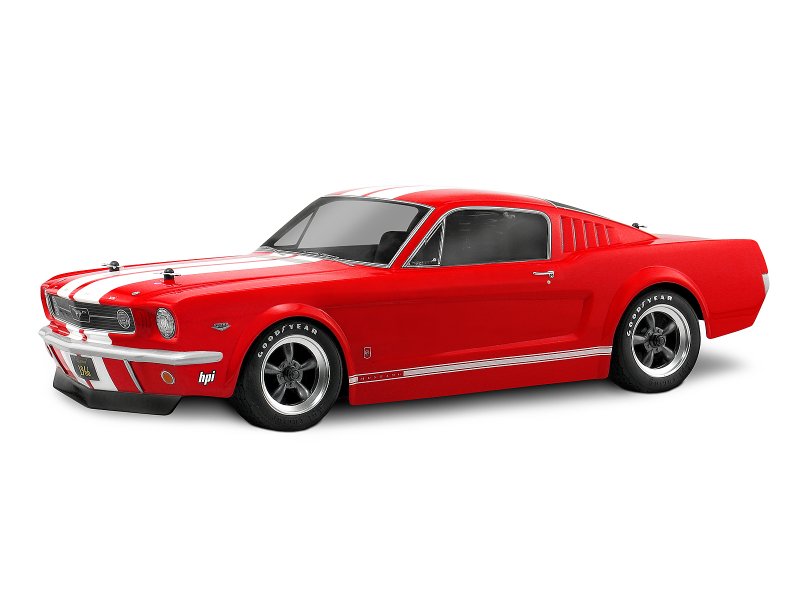 HPI 1966 Ford Mustang GT Clear Body 200mm 1/10
