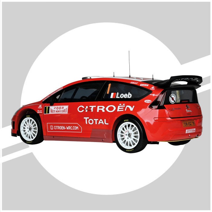 IXO Citroen C4 WRC 1/8