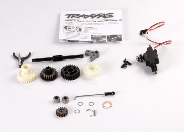 Traxxas Reverse Installation Kit (Includes All Components To Add Mechanical Reverse (No Optidrive) To T-Maxx 3.3) (Includes 2060 Sub-Micro Servo)