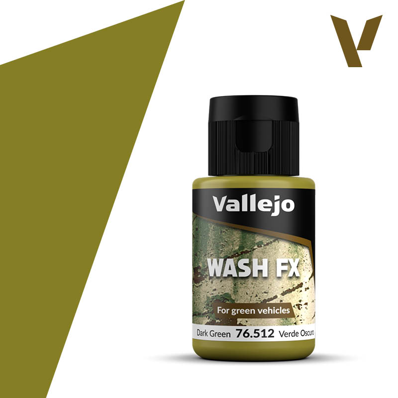 Vallejo Model Wash FX Dark Green 35ml