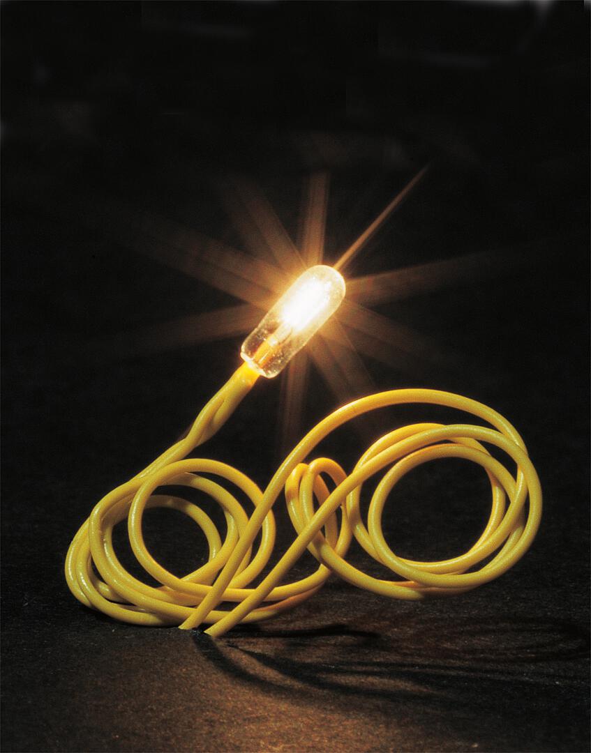 Faller Micro Lamp Wit met Houder H0 & N