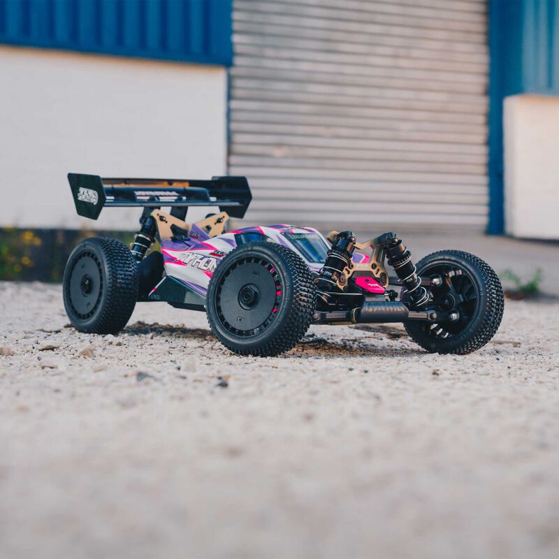 Arrma TLR Tuned TYPHON 4X4 Roller Buggy 1/8 Pink/Purple