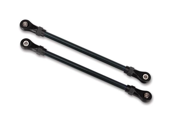 Traxxas Suspension links, front lower (2) (5x104mm, steel) (assembled with hollow balls) (for use with #8140 TRX-4® Long Arm Lift Kit)