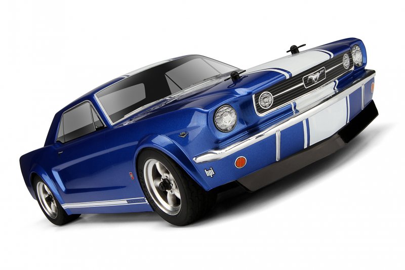 HPI 1966 Ford Mustang GT Coupe Clear Body 200mm 1/10
