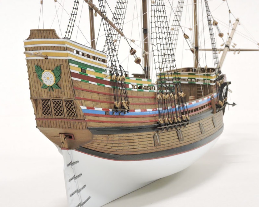 Mantua Model Mayflower houten scheepsmodel bouwdoos 1/64