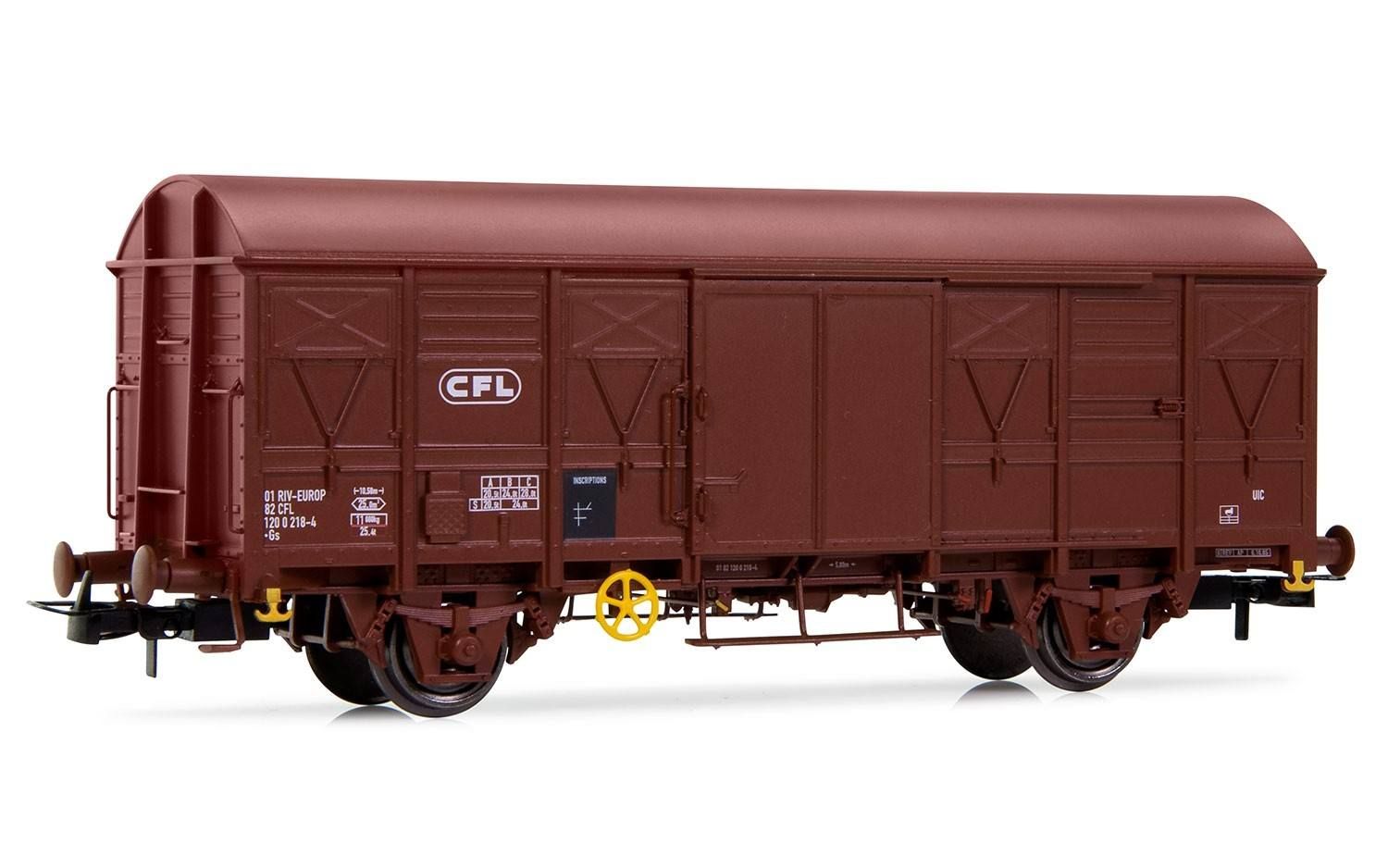 Rivarossi CFL Gesloten Goederenwagon type Gs H0