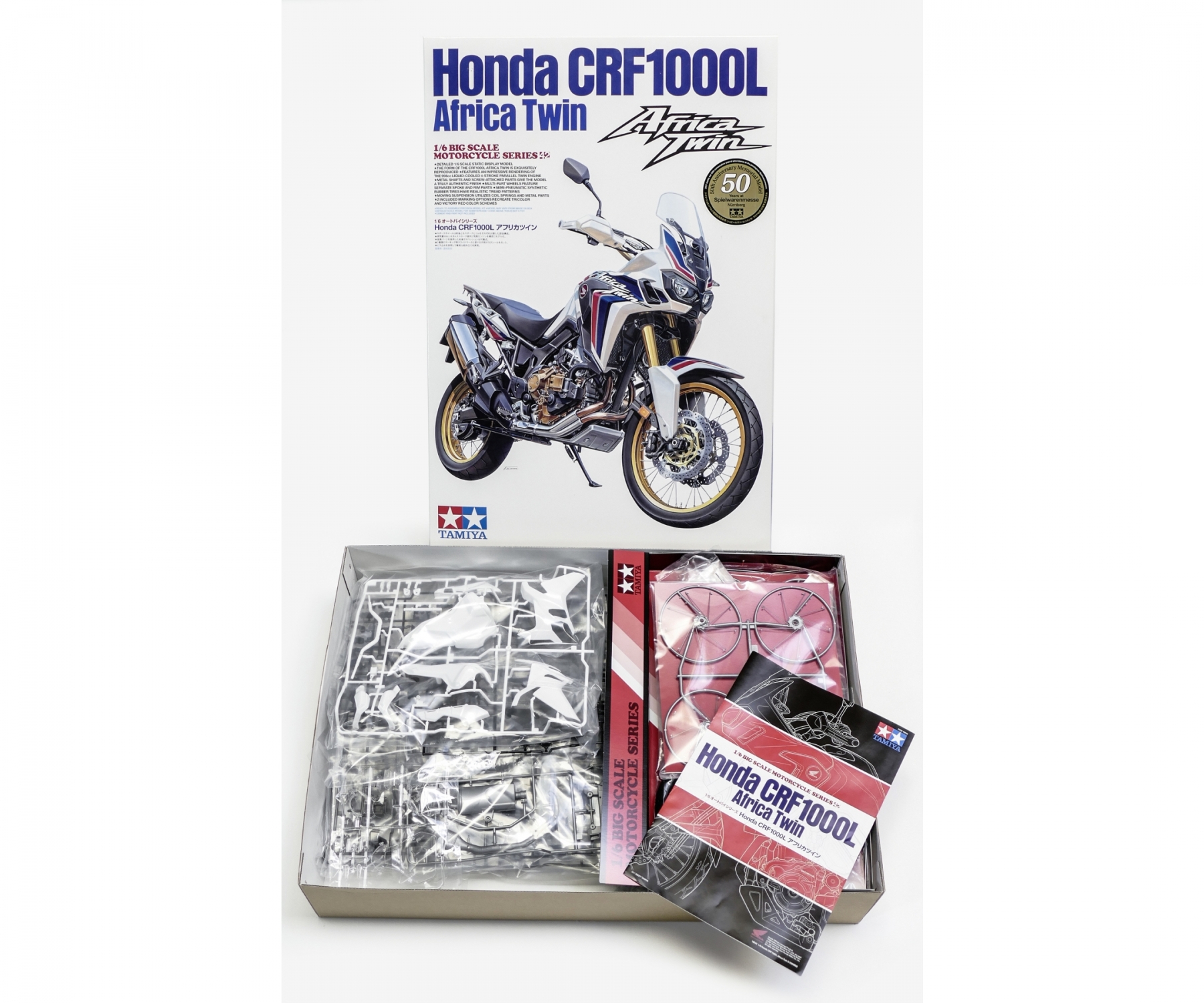 Tamiya Honda CRF 1000L Africa Twin Enduro 1/6