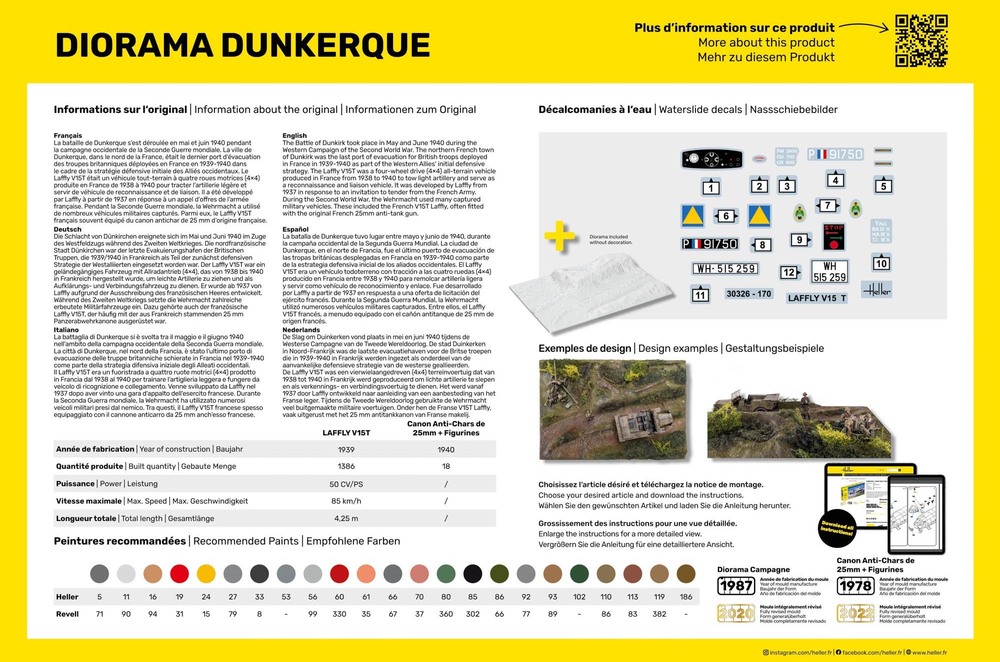 Heller Diorama Dunkerque 1/35