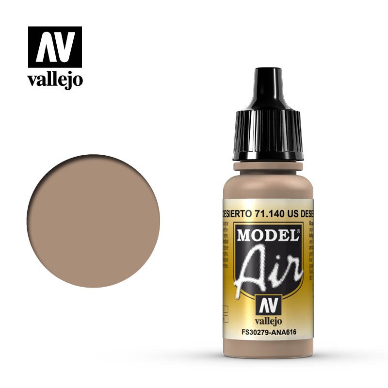 71140 Vallejo US Desert Sand Model Air 17ml