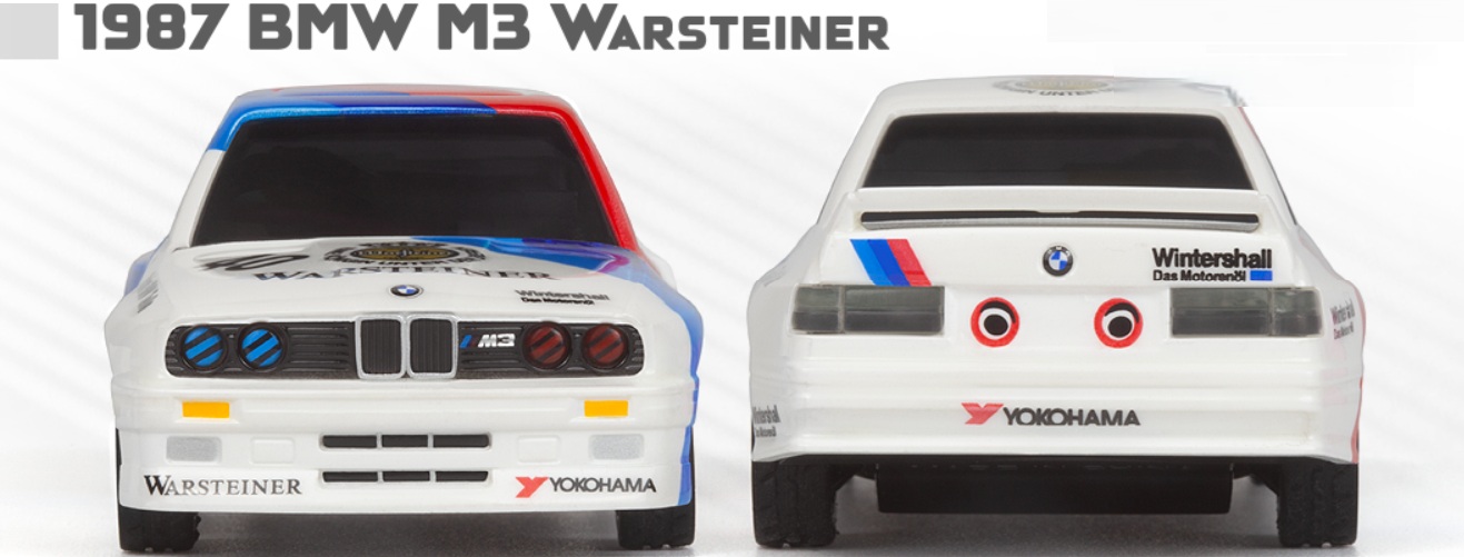 HPI Racing Nano-TTR 1989 BMW M3 E30 Warsteiner 1/64