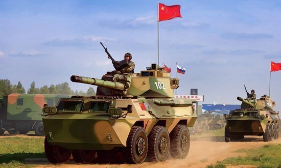 HobbyBoss PLA PTL02 Wheeled Tank Destroyer 1/35
