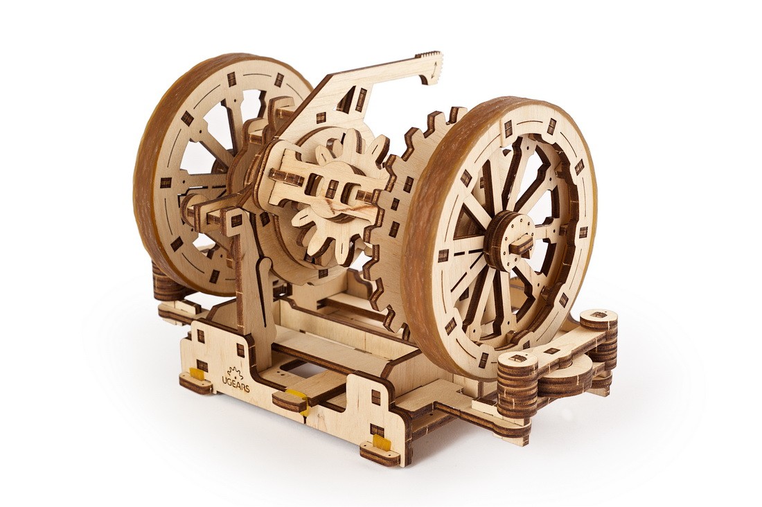 U-Gears Stem Lab Differential mechanisch houten bouwpakket
