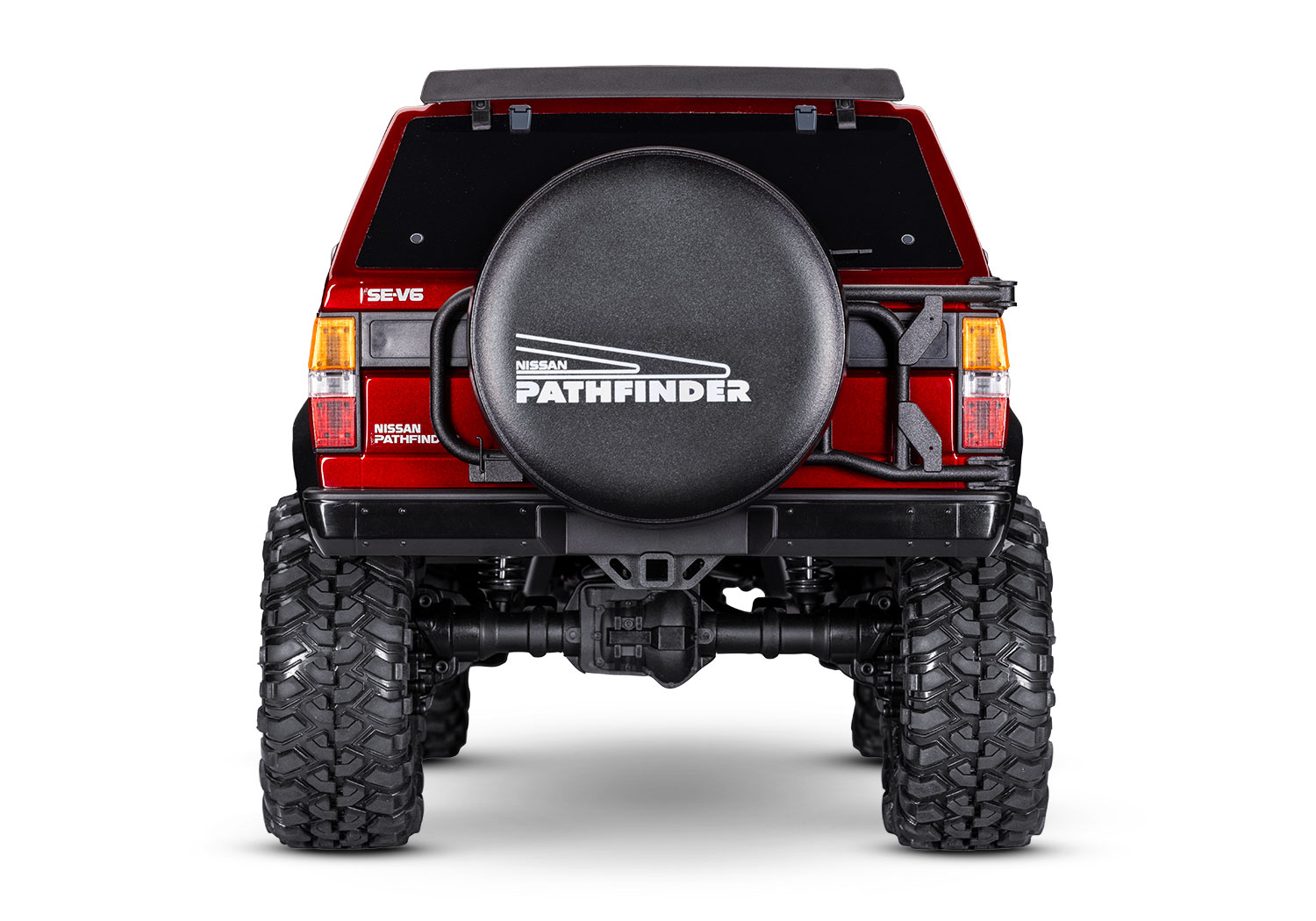 Traxxas Nissan Pathfinder TRX-4 4WD Scale and Trail Crawler Fully-Assembled 1/10 Red