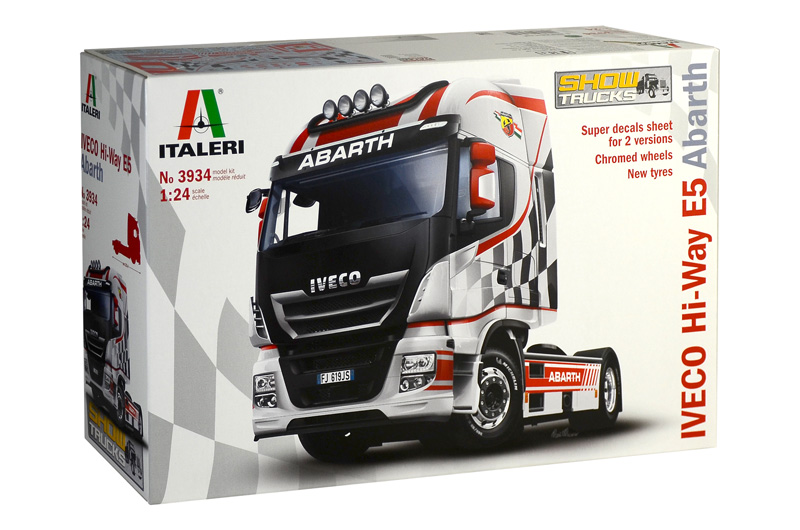 Italeri Iveco Hi-way E5 Abarth Truck 1/24