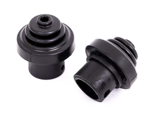 Traxxas Boots driveshaft (2)/ retainer (assembled) (2)